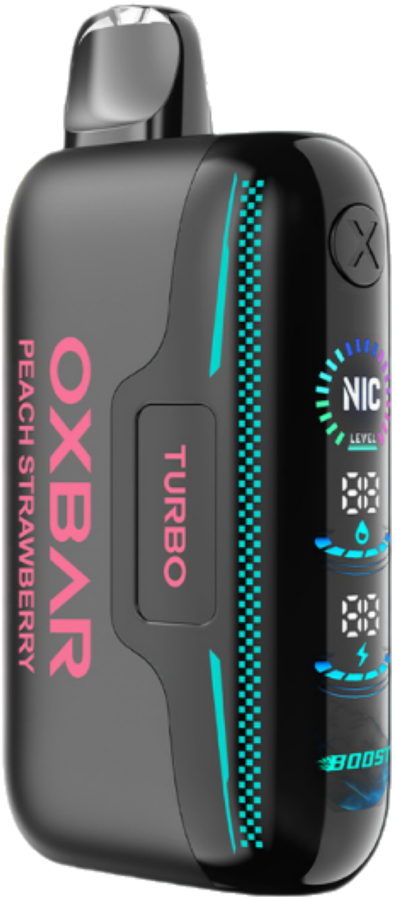 Rocky Vapor Oxbar G42K Disposable Vape - Peach Strawberry