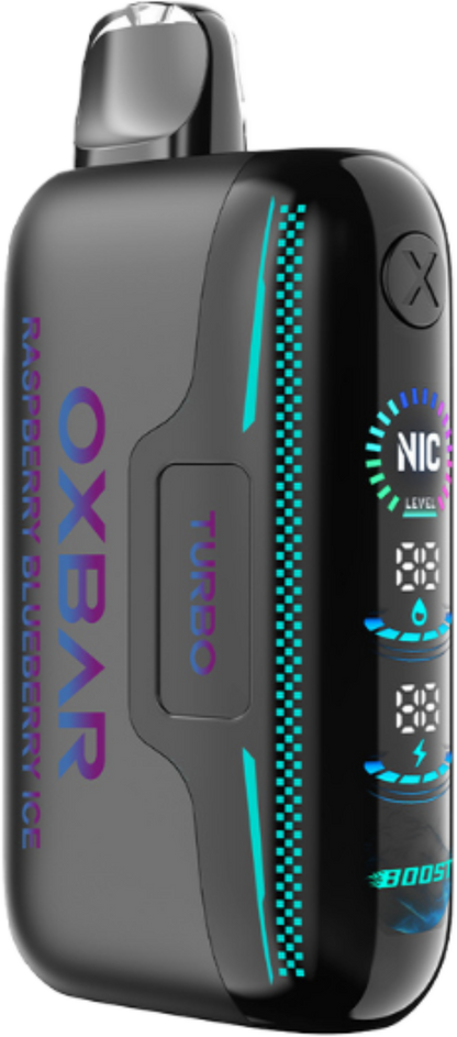 ROCKY VAPOR OXBAR G42K Disposable Vape Raspberry Blueberry Ice