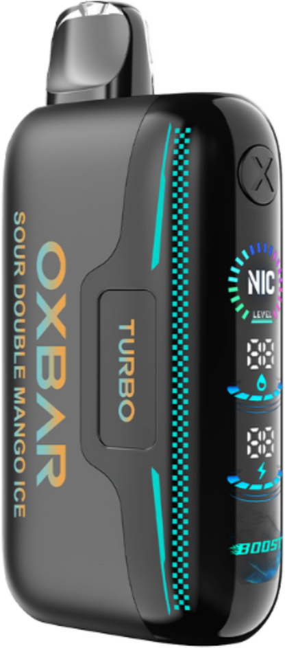 ROCKY VAPOR OXBAR G42K Disposable Vape Sour Double Mango Ice