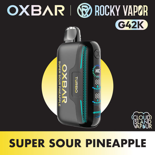 ROCKY VAPOR OXBAR G42K Super Sour Pineapple