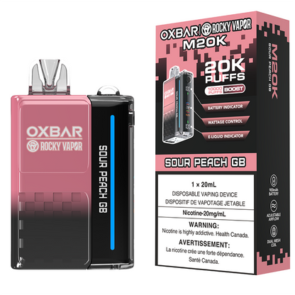 ROCKY VAPOR OXBAR M20K Sour Peach GB