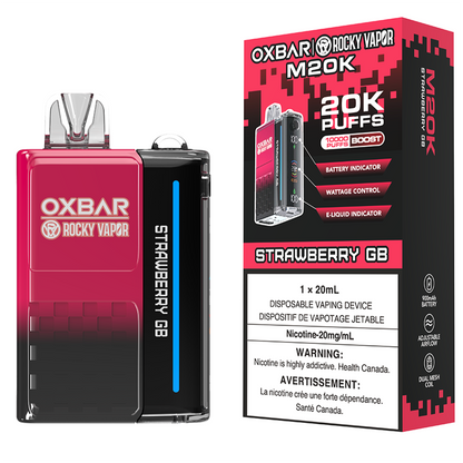 ROCKY VAPOR OXBAR M20K Strawberry GB