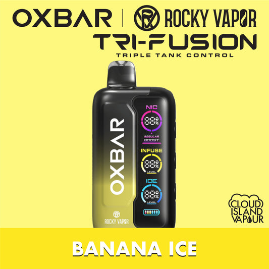 ROCKY VAPOR OXBAR TRI FUSION Banana Ice
