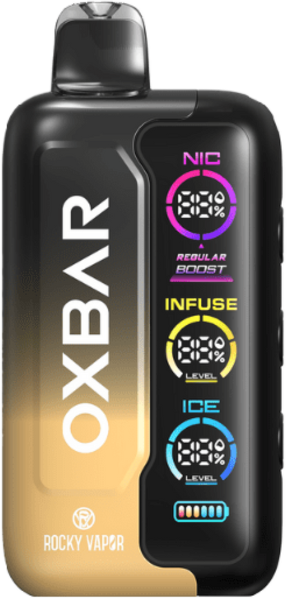 ROCKY VAPOR OXBAR TRI FUSION Disposable Vape Coconut Ice