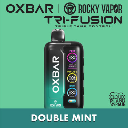 ROCKY VAPOR OXBAR TRI FUSION Double Mint