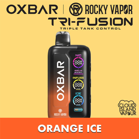ROCKY VAPOR OXBAR TRI FUSION Orange Ice