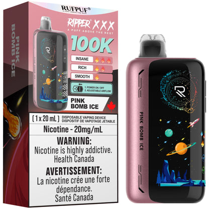 RUFPUF RIPPER XXX 100K Pink Bomb Ice