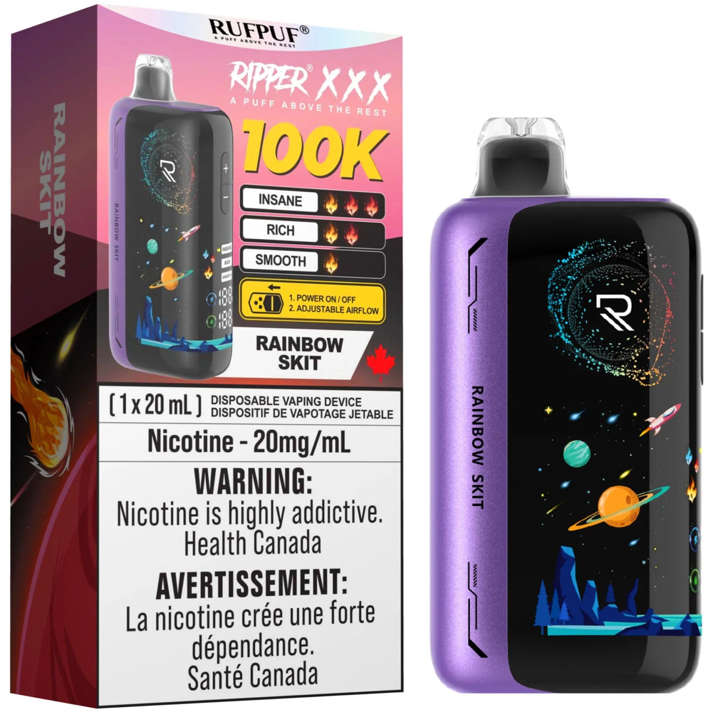 RUFPUF RIPPER XXX 100K Rainbow Skit