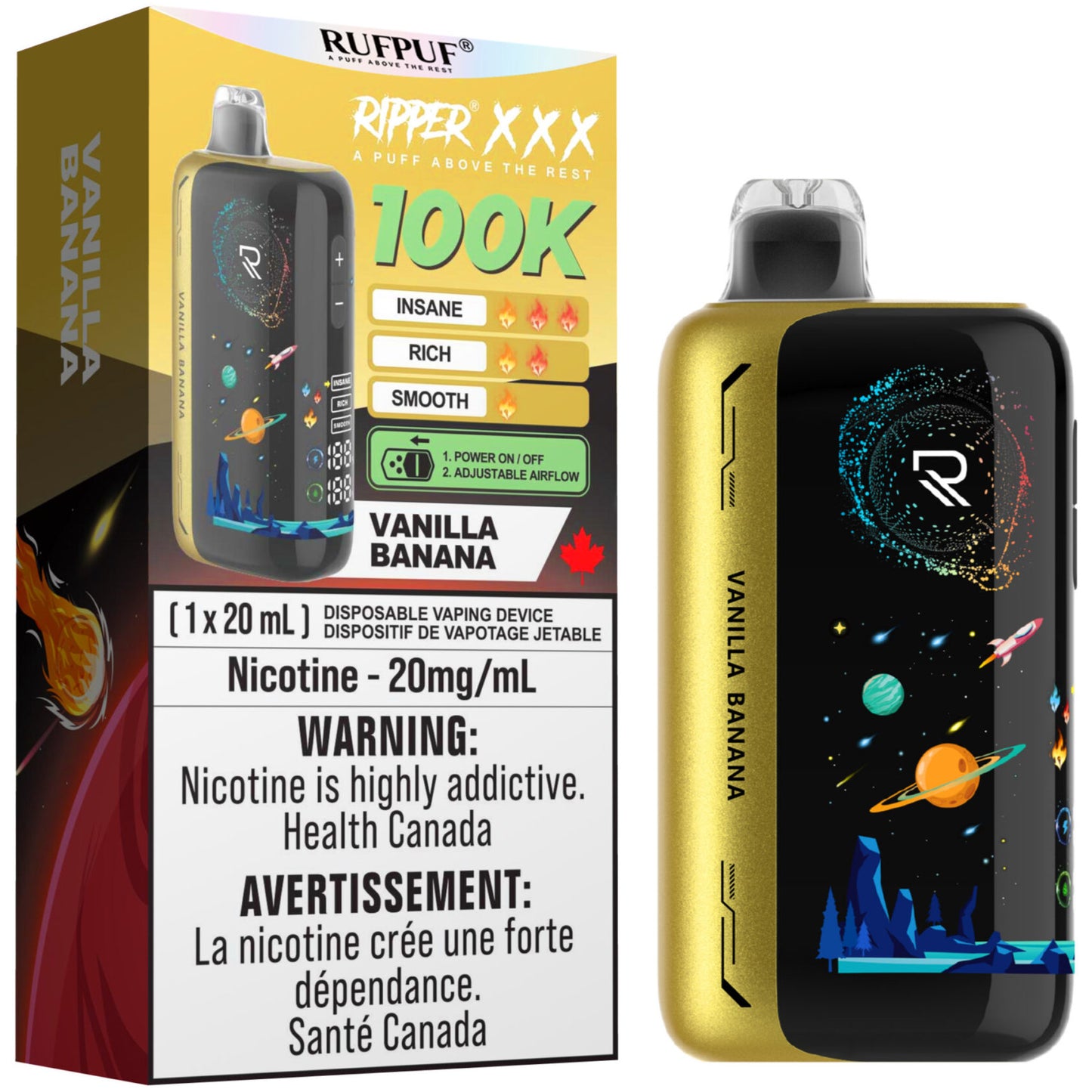 RUFPUF RIPPER XXX 100K Vanilla Banana