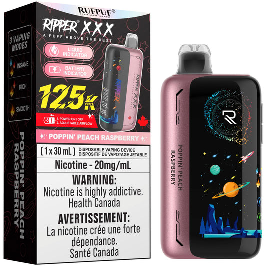 RUFPUF RIPPER XXX 125K Poppin' Peach Raspberry