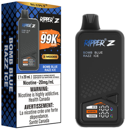 RUFPUF RIPPER Z 99K Bomb Blue Razz Ice