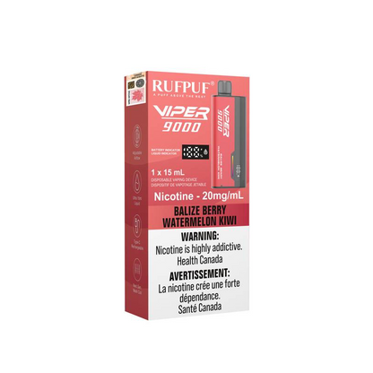 RUFPUF Viper 9000 Disposable - Balize Berry Watermelon Kiwi