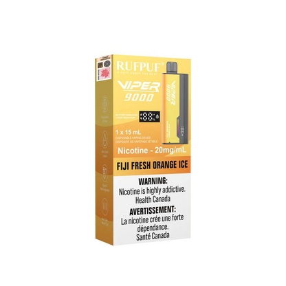 RUFPUF Viper 9000 Disposable - Fiji Fresh Orange Ice