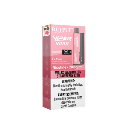 RUFPUF Viper 9000 Disposable - Wales Watermelon Strawberry Kiwi