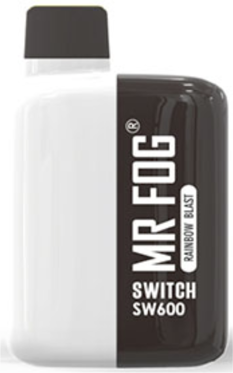 MR FOG SWITCH SW600 Disposable Vape - Rainbow Blast Cloud Island Vapour MR FOG SWITCH SW600 Disposable Vape - Rainbow Blast Cloud Island Vapour