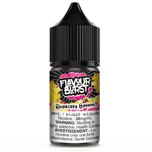 Flavour Burst Salt Nic E-Liquid Raspberry Banana