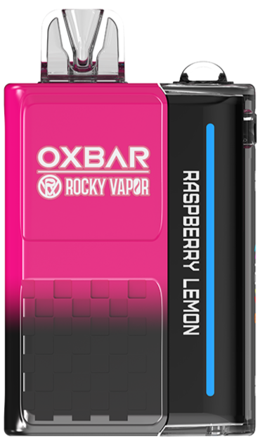 Raspberry Lemon Rocky Vapor Oxbar M20K Disposable Vape Device