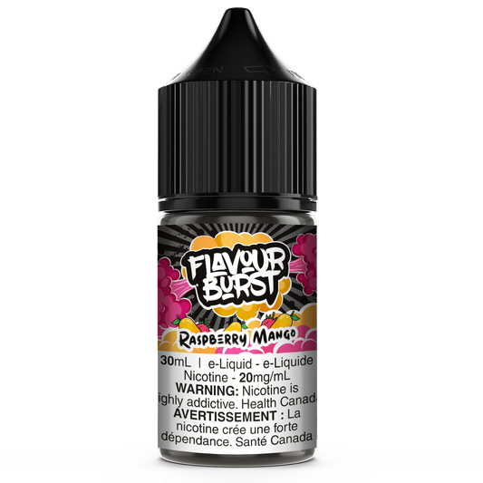 Flavour Burst Salt Nic E-Liquid Raspberry Mango