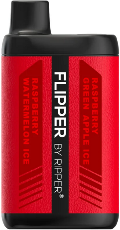 Raspberry Watermelon Ice And Raspberry Green Apple Ice Flipper by Ripper vape