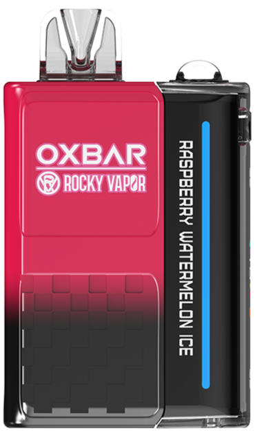 Raspberry Watermelon Ice Rocky Vapor Oxbar M20K Disposable Vape Device