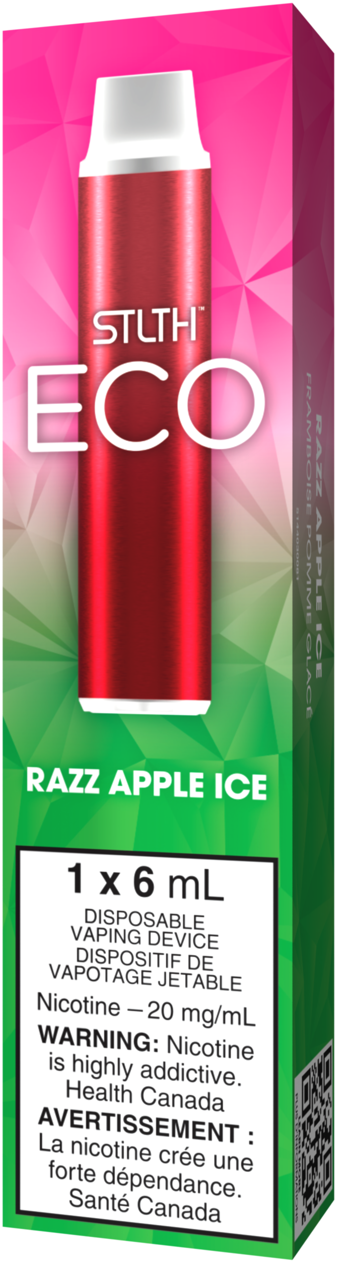 Razz Apple Ice STLTH ECO Disposable Vape