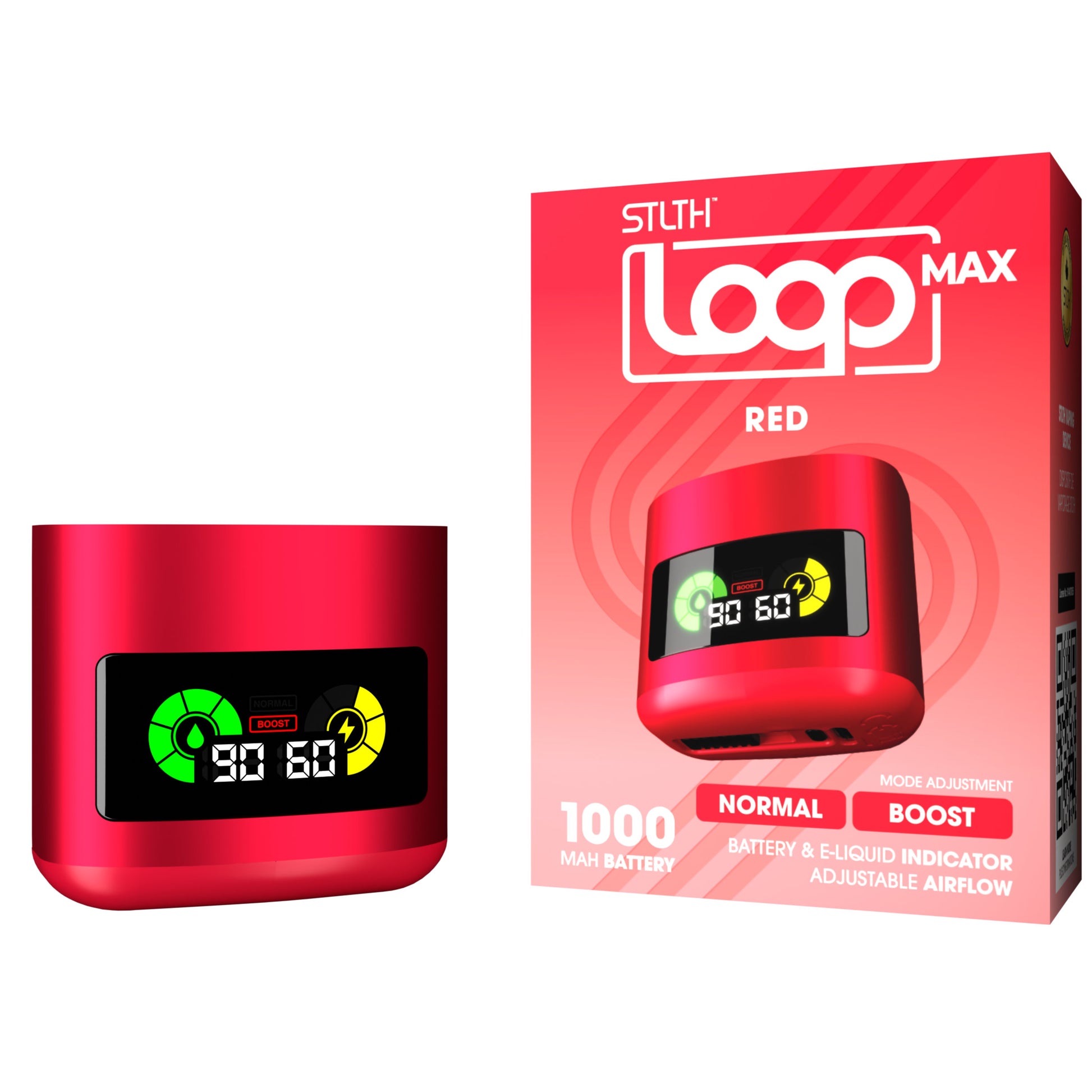 Red STLTH LOOP MAX Device