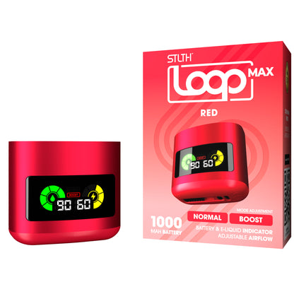 Red STLTH LOOP MAX Device