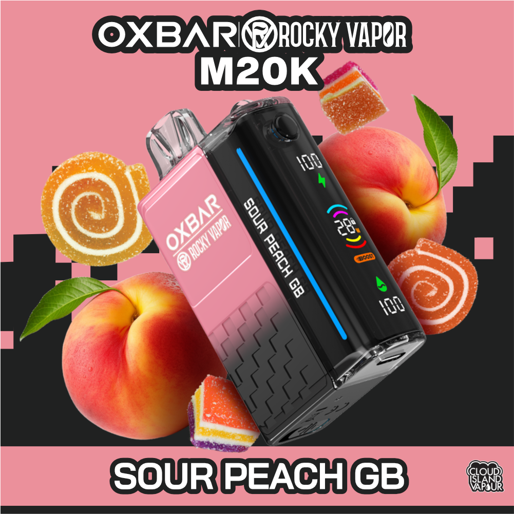 Rocky Vapor OXBAR M20K Sour Peach GB