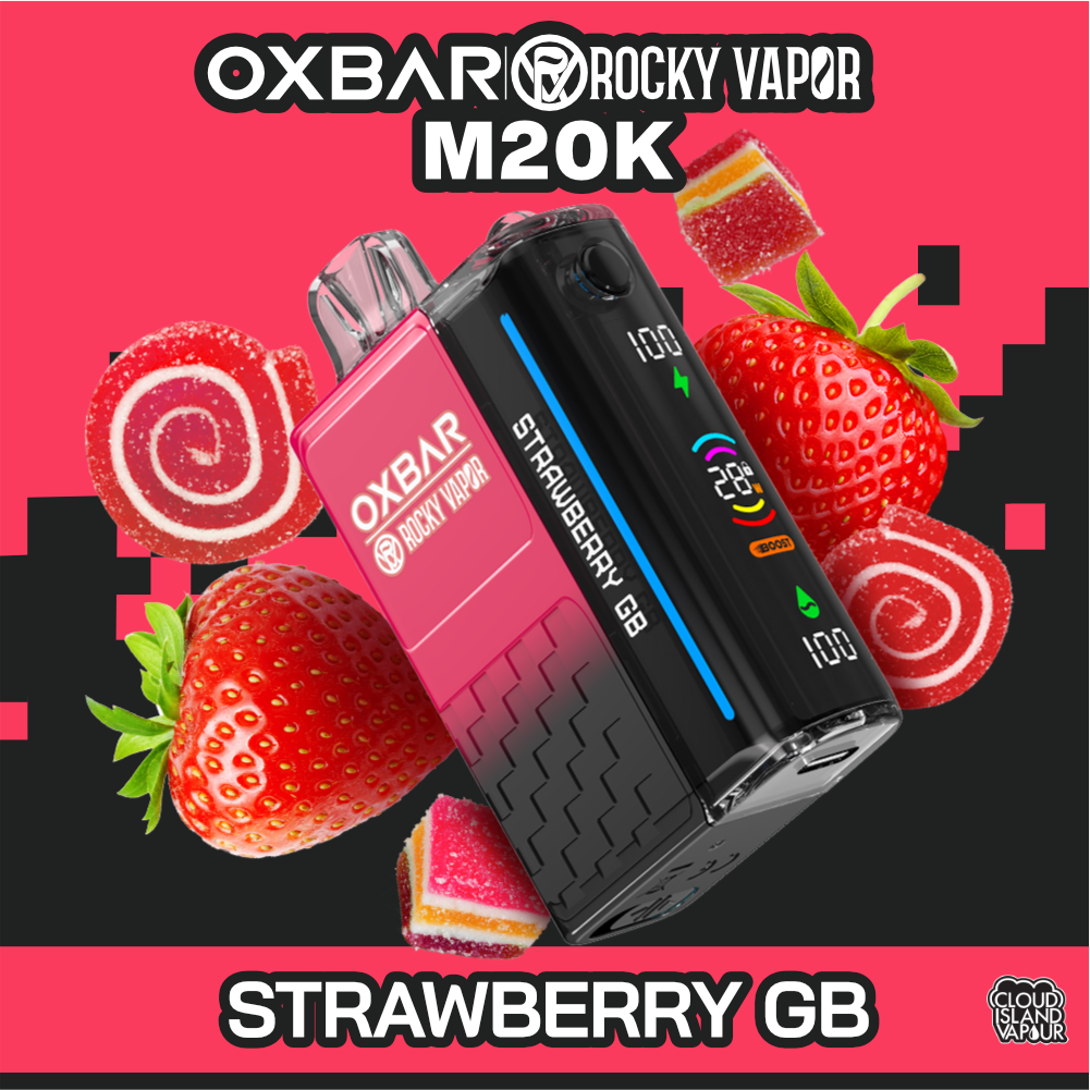 Rocky Vapor OXBAR M20K Strawberry GB