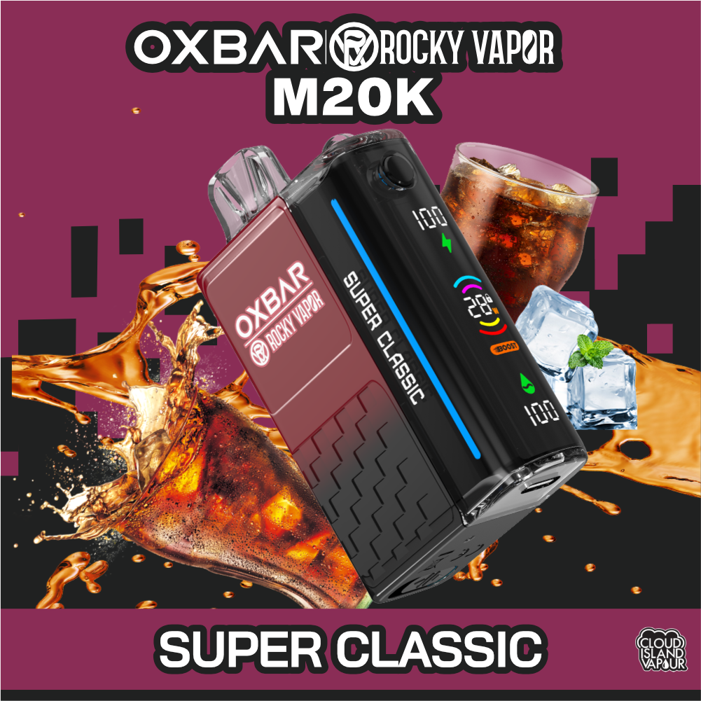 Rocky Vapor OXBAR M20K Disposable Vape Super Classic