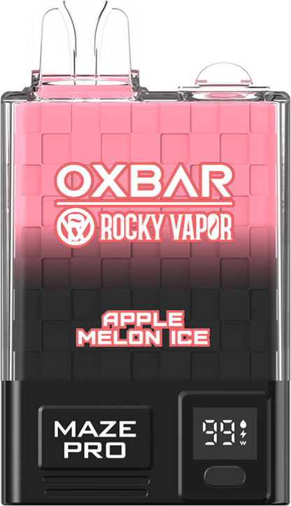 Rocky Vapor OXBAR Maze Pro Disposable - Apple Melon Ice