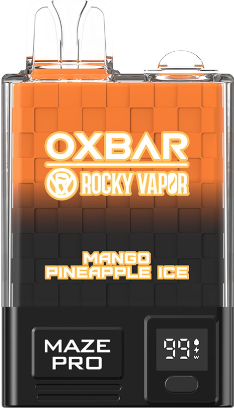 Rocky Vapor OXBAR Maze Pro 10K Disposable Vape Mango Pineapple Ice