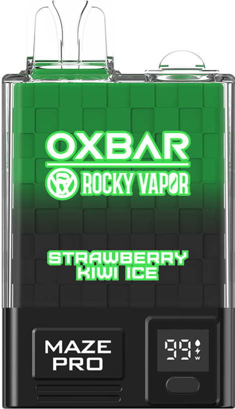 Rocky Vapor OXBAR Maze Pro 10K Disposable Vape Strawberry Kiwi Ice