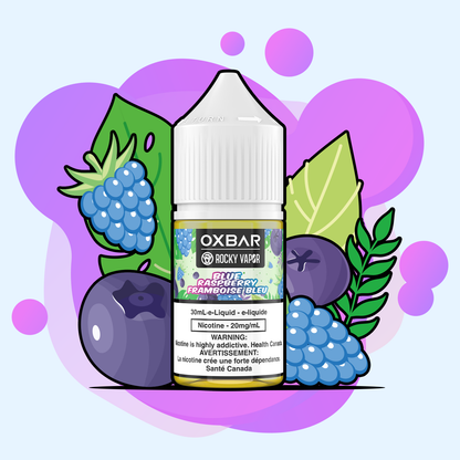 Rocky Vapor Oxbar E-Liquids Blue Raspberry