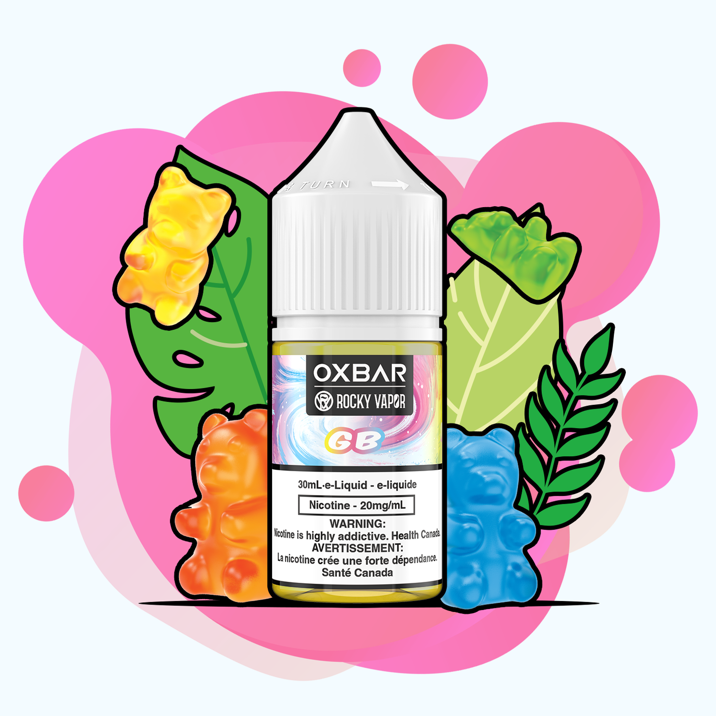 Rocky Vapor Oxbar E-Liquids GB