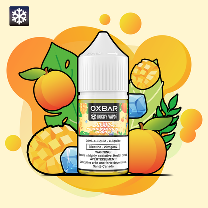 Rocky Vapor Oxbar E-Liquids Peach Mango Ice