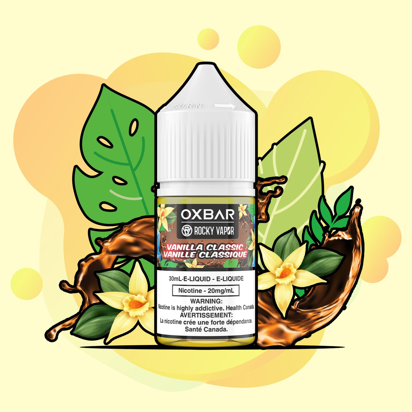 Rocky Vapor Oxbar E-Liquids Vanilla Classic