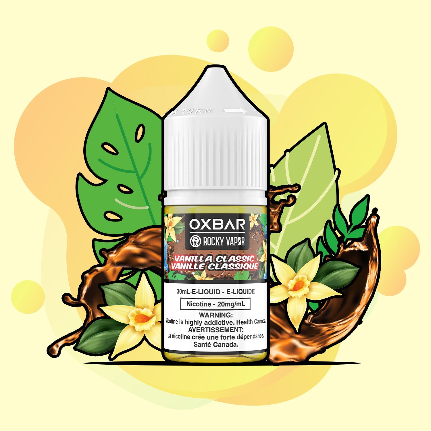 Rocky Vapor Oxbar E-Liquids Vanilla Classic