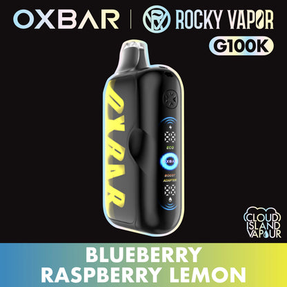 Rocky Vapor Oxbar G100K Blueberry Raspberry Lemon