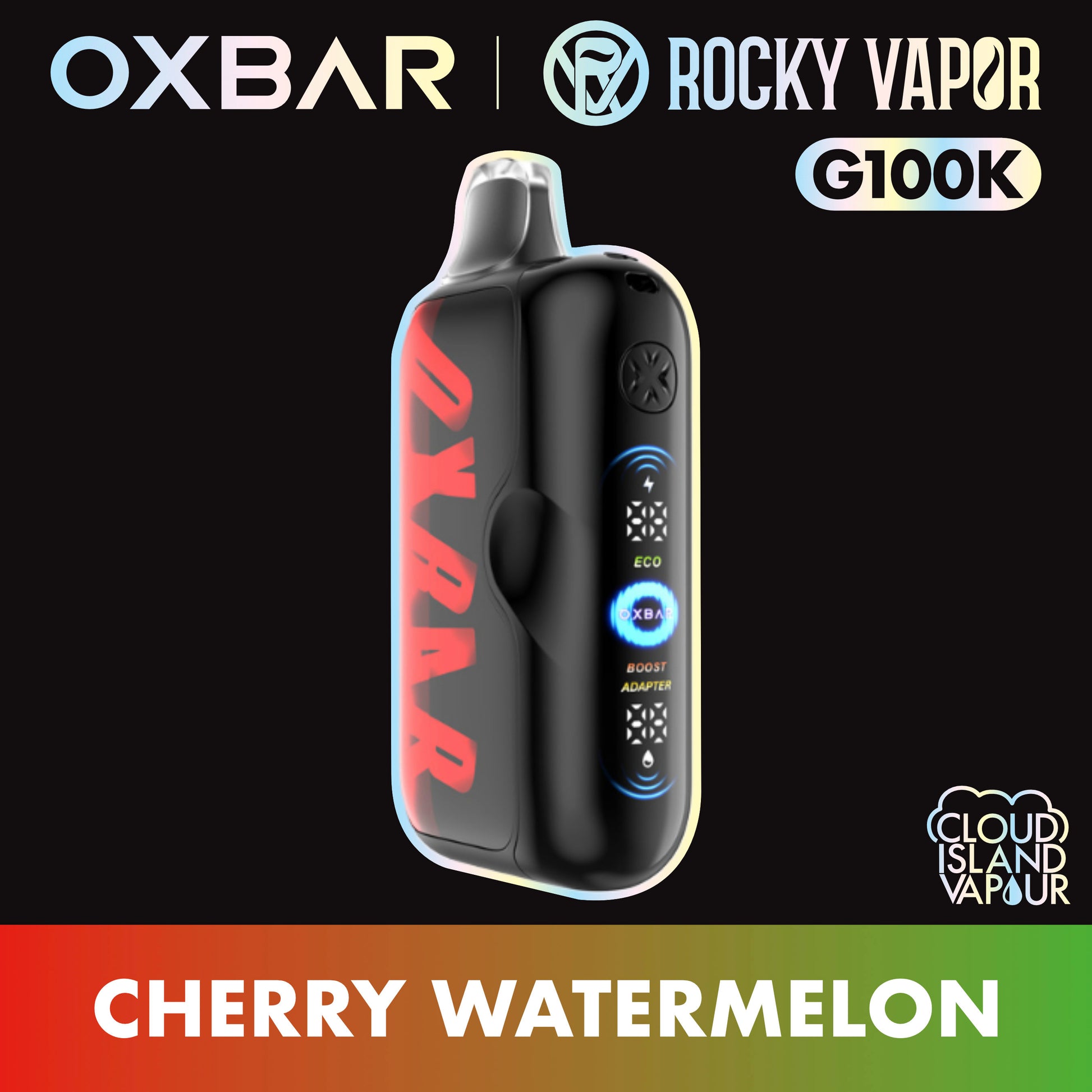 Rocky Vapor Oxbar G100K Cherry Watermelon