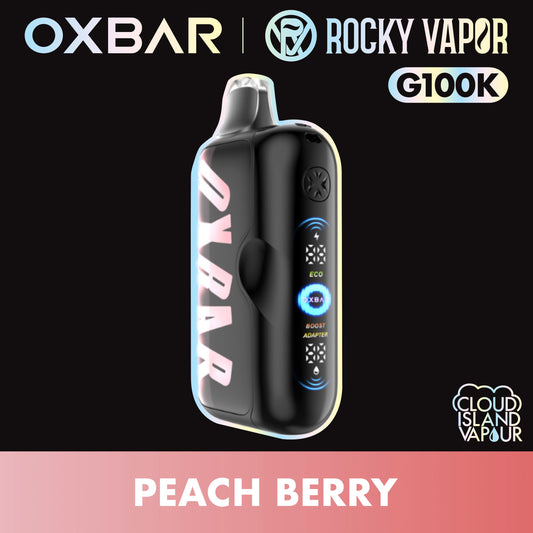 Rocky Vapor Oxbar G100K Peach Berry