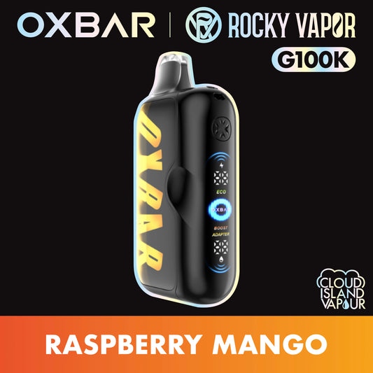 Rocky Vapor Oxbar G100K Raspberry Mango