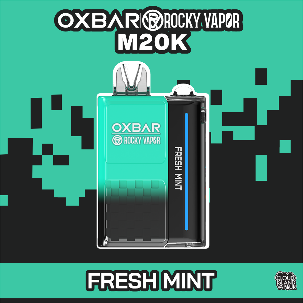 Rocky Vapor Oxbar M20K Disposable Vape Fresh Mint