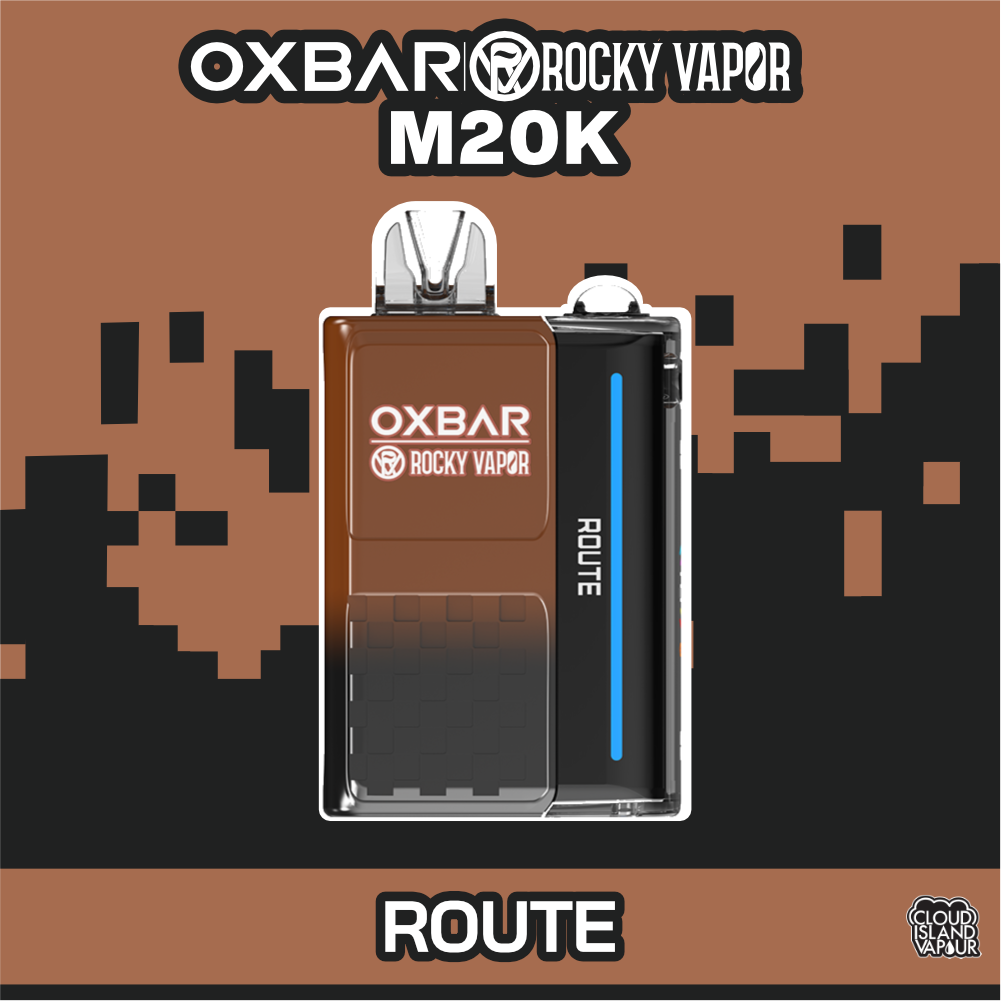 Rocky Vapor Oxbar M20K Disposable Vape Route