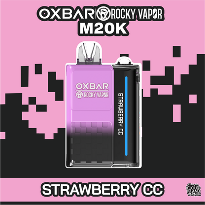 Rocky Vapor Oxbar M20K Disposable Vape Strawberry CC