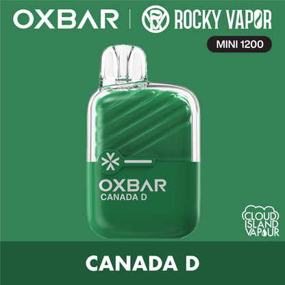 Rocky Vapor Oxbar Mini 1200 Canada D
