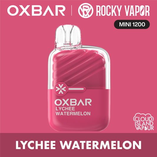 Rocky Vapor Oxbar Mini 1200 Lychee Watermelon