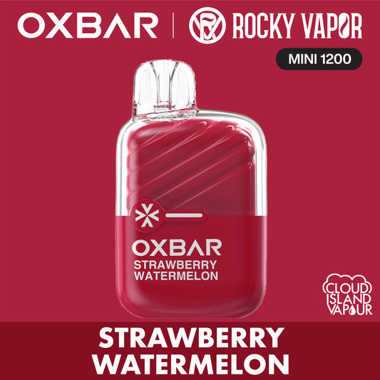 Rocky Vapor Oxbar Mini 1200 Strawberry Watermelon