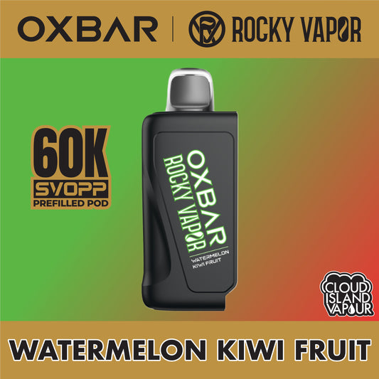 Rocky Vapor Oxbar Svopp 60K Prefilled Pod Watermelon Kiwi Fruit