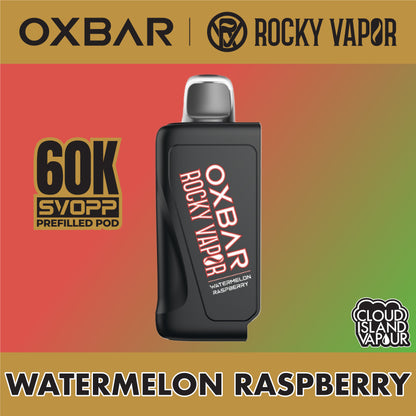 Rocky Vapor Oxbar Svopp 60K Prefilled Pod Watermelon Raspberry